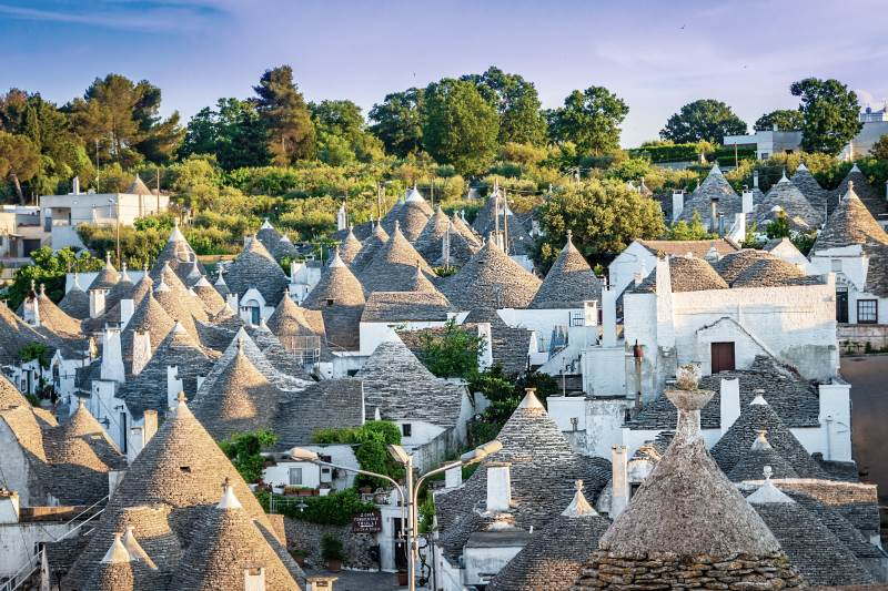 Trulli of Alberobello UNESCO site Puglia